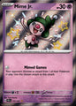 Mime Jr. 157/091 Shiny Rare Paldean Fates Pokemon Near Mint