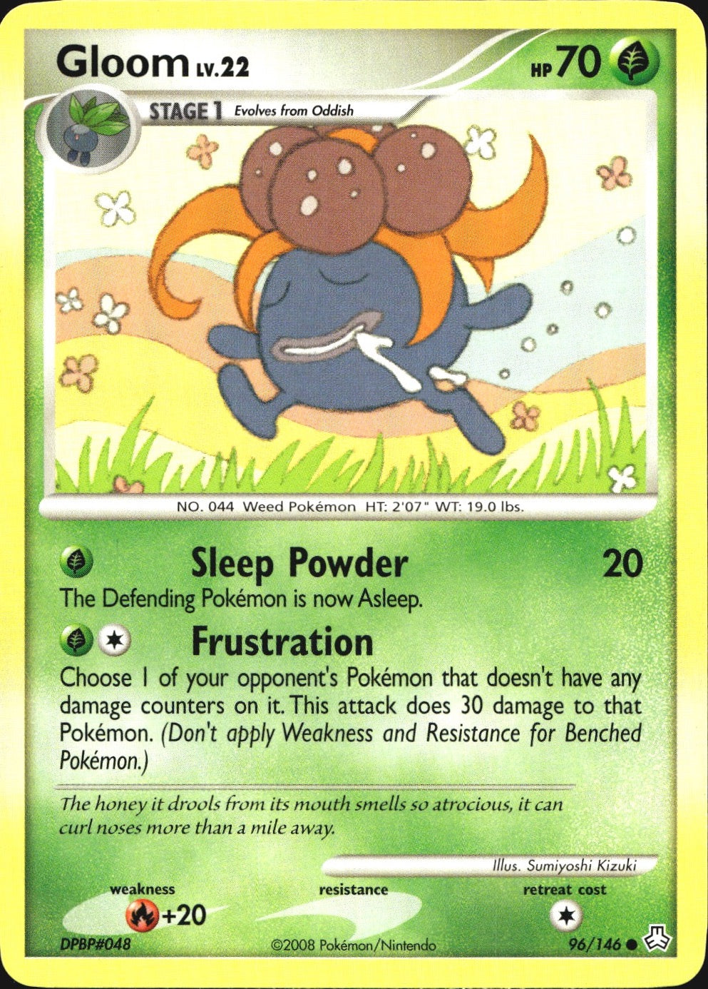 Gloom 96/146 Common Legends Awakened Pokemon Near Mint
