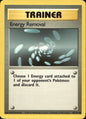 Energy Removal 92/102 Common Base Set Pokemon Near Mint
