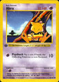 Abra 43/102 Common Base Set Shadowless Pokemon 1st Edition Near Mint