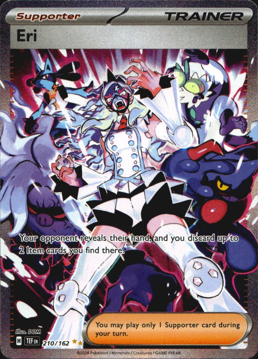 Eri 210/162 Special Illustration Rare Temporal Forces Pokemon Near Mint