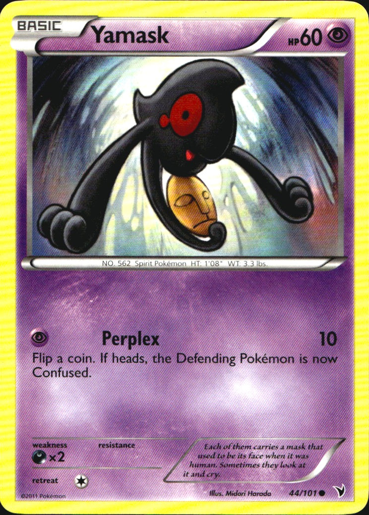 Yamask 44/101 Common Noble Victories Pokemon Near Mint