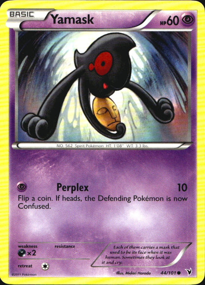 Yamask 44/101 Common Noble Victories Pokemon Near Mint