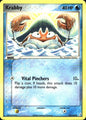 Krabby 54/100 Common Crystal Guardians Pokemon Near Mint