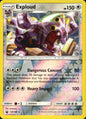 Exploud 119/168 Rare Celestial Storm Pokemon Reverse Holo Near Mint