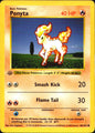 Ponyta 60/102 Common Base Set Shadowless Pokemon 1st Edition Lightly Played