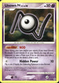 Unown [N] 69/132 Uncommon Secret Wonders Pokemon Near Mint