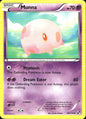 Munna 48/114 Uncommon Black & White Pokemon Near Mint