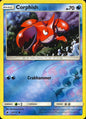 Corphish 24/111 Common Crimson Invasion Pokemon Reverse Holo Near Mint