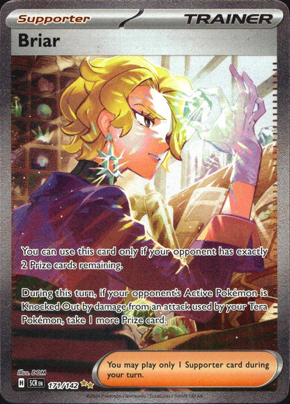Briar 171/142 Special Illustration Rare Stellar Crown Pokemon Near Mint