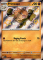 Primeape 170/091 Shiny Rare Paldean Fates Pokemon Near Mint