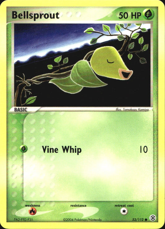 Bellsprout 53/112 Common FireRed & LeafGreen Pokemon Near Mint