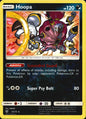 Hoopa 55/73 Holo Rare Shining Legends Pokemon Reverse Holo Near Mint