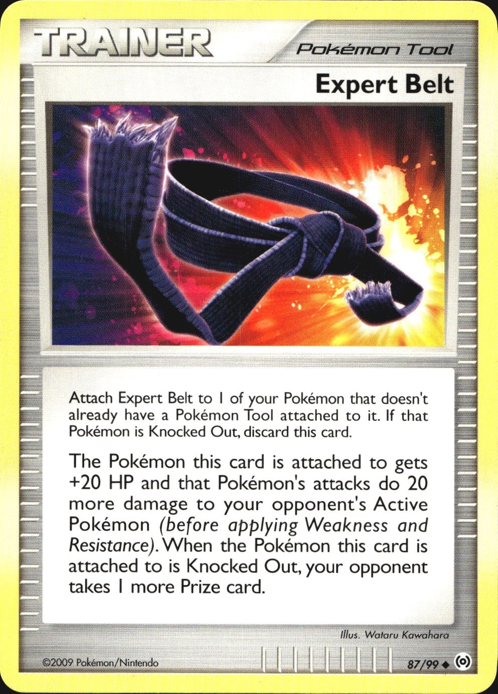 Expert Belt 87/99 Uncommon Arceus Pokemon Near Mint