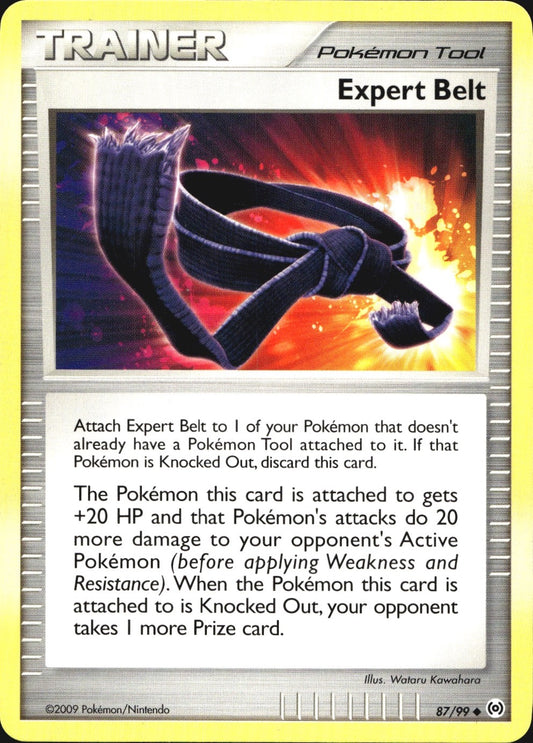 Expert Belt 87/99 Uncommon Arceus Pokemon Near Mint