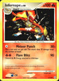 Infernape 5/130 Holo Rare Diamond & Pearl Pokemon Near Mint