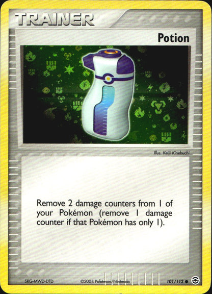 Potion 101/112 Common FireRed & LeafGreen Pokemon Reverse Holo Near Mint