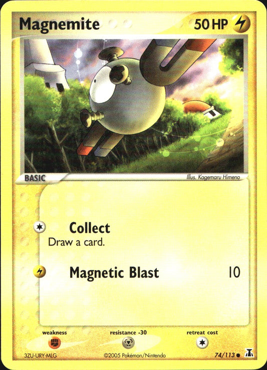 Magnemite 74/113 Common Delta Species Pokemon Near Mint