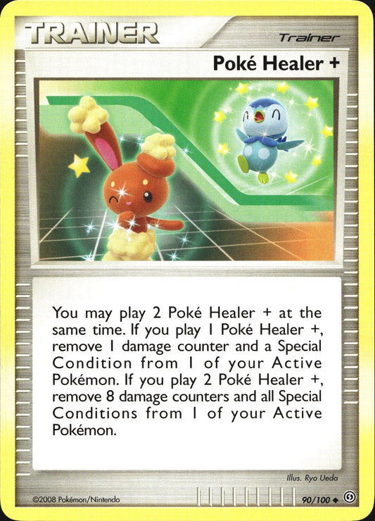 Poke Healer + 90/100 Uncommon Stormfront Pokemon Near Mint