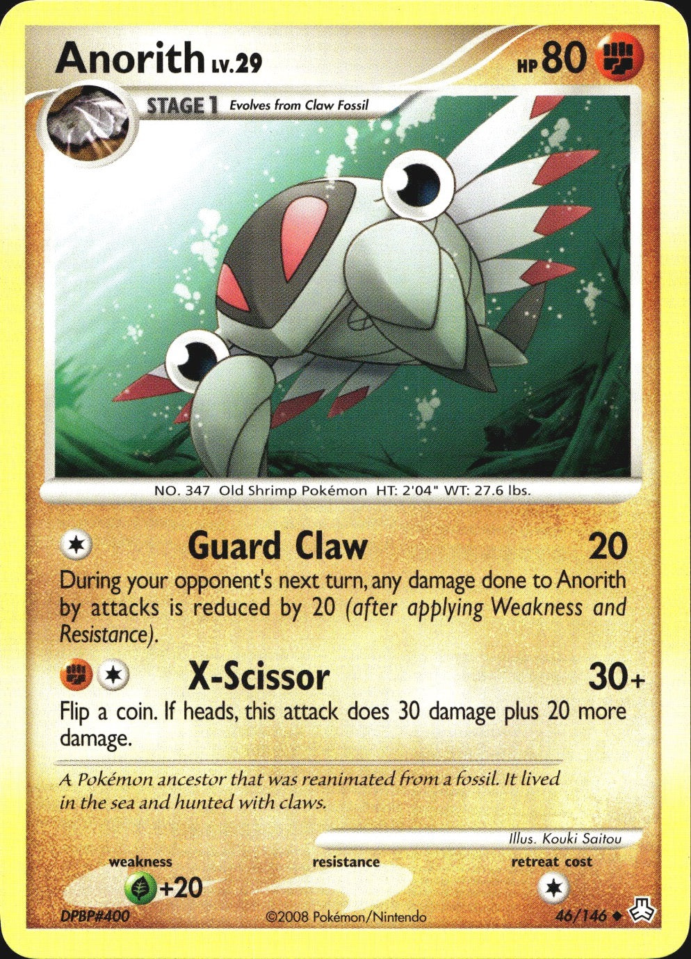 Anorith 46/146 Uncommon Legends Awakened Pokemon Near Mint