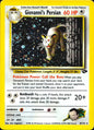 Giovanni's Persian 8/132 Holo Rare Gym Challenge Pokemon Near Mint