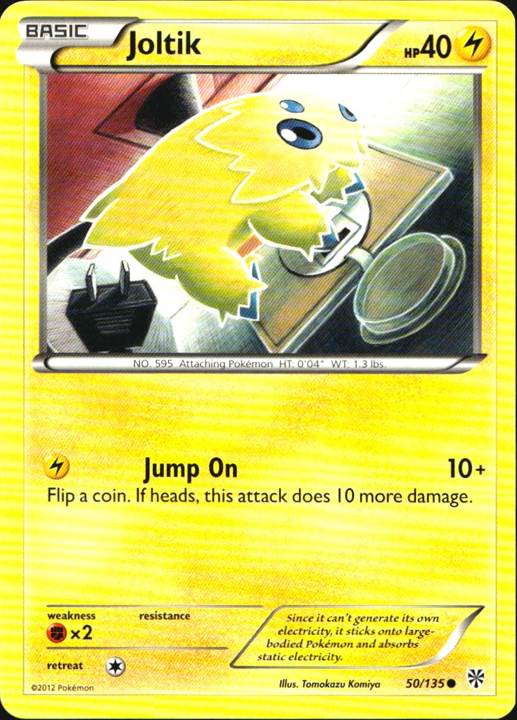 Joltik 50/135 Common Plasma Storm Pokemon Near Mint