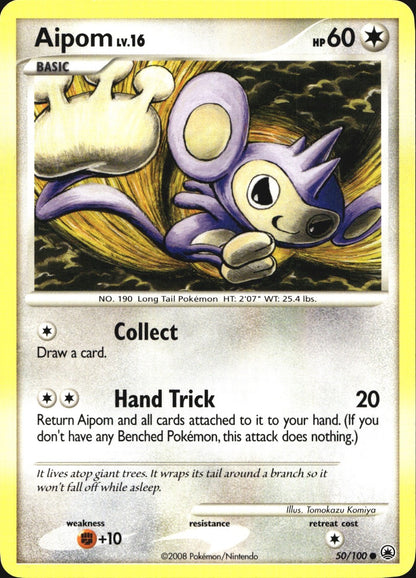 Aipom 50/100 Common Majestic Dawn Pokemon Near Mint