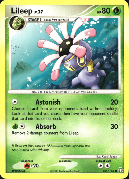 Lileep 105/146 Common Legends Awakened Pokemon Near Mint