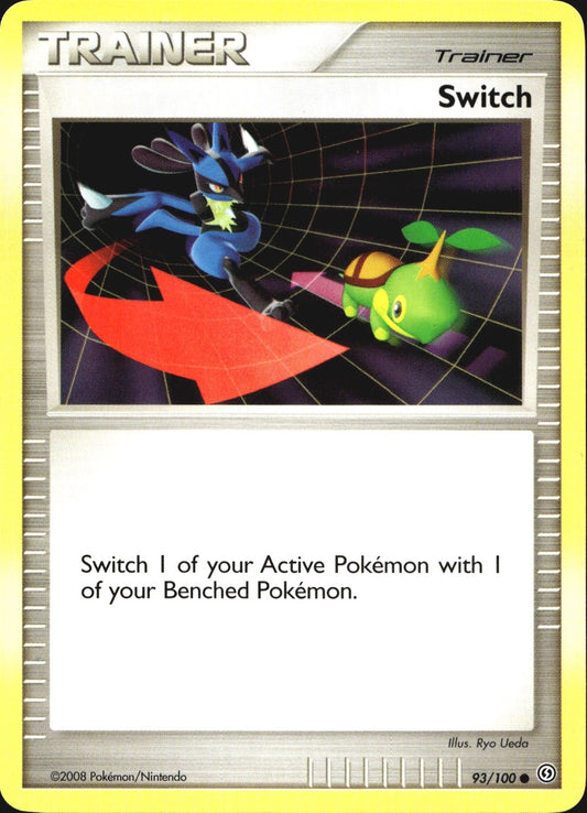 Switch 93/100 Common Stormfront Pokemon Near Mint