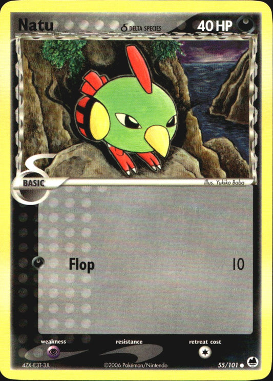 Natu 55/101 Common Dragon Frontiers Pokemon Near Mint