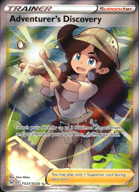 Adventurer's Discovery TG23/TG30 Lost Origin Trainer Gallery Pokemon NM