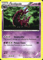Scolipede 54/114 Rare Black & White Pokemon Near Mint