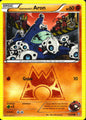 Team Magma's Aron 12/34 Common Double Crisis Pokemon Near Mint