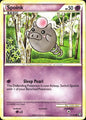 Spoink 77/102 Common HGSS Triumphant Pokemon Near Mint