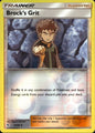 Brock's Grit 53/68 Uncommon Hidden Fates Pokemon Near Mint