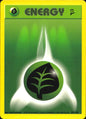 Grass Energy 127/130 Base Set 2 Pokemon Near Mint