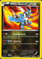 White Kyurem 102/149 Rare Boundaries Crossed Pokemon Reverse Holo Near Mint