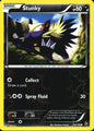 Stunky 54/106 Common Flashfire Pokemon Reverse Holo Near Mint