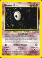 Unown [A] 14/75 Holo Rare Neo Discovery Pokemon Near Mint