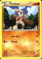 Timburr 59/114 Common Black & White Pokemon Near Mint