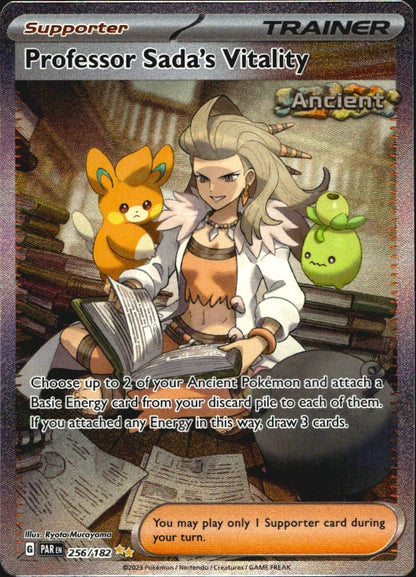Professor Sada's Vitality 256/182 Paradox Rift Pokemon NM