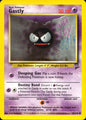 Gastly 75/130 Common Base Set 2 Pokemon Near Mint