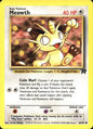 Meowth 62/82 Common Team Rocket Pokemon Near Mint