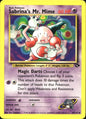 Sabrina's Mr. Mime 59/132 Uncommon Gym Challenge Pokemon Near Mint