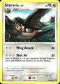 Staravia 52/100 Uncommon Stormfront Pokemon Near Mint