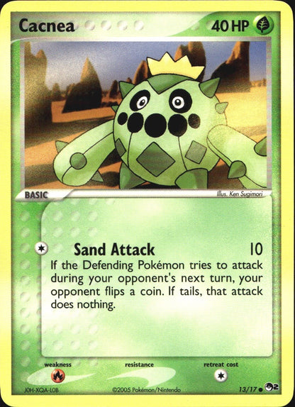 Cacnea 13/17 Common POP Series 2 Pokemon Near Mint
