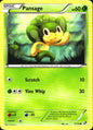 Pansage 7/114 Common Black & White Pokemon Near Mint