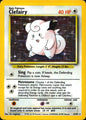 Clefairy 5/102 Holo Rare Base Set Unlimited Pokemon Moderately Played