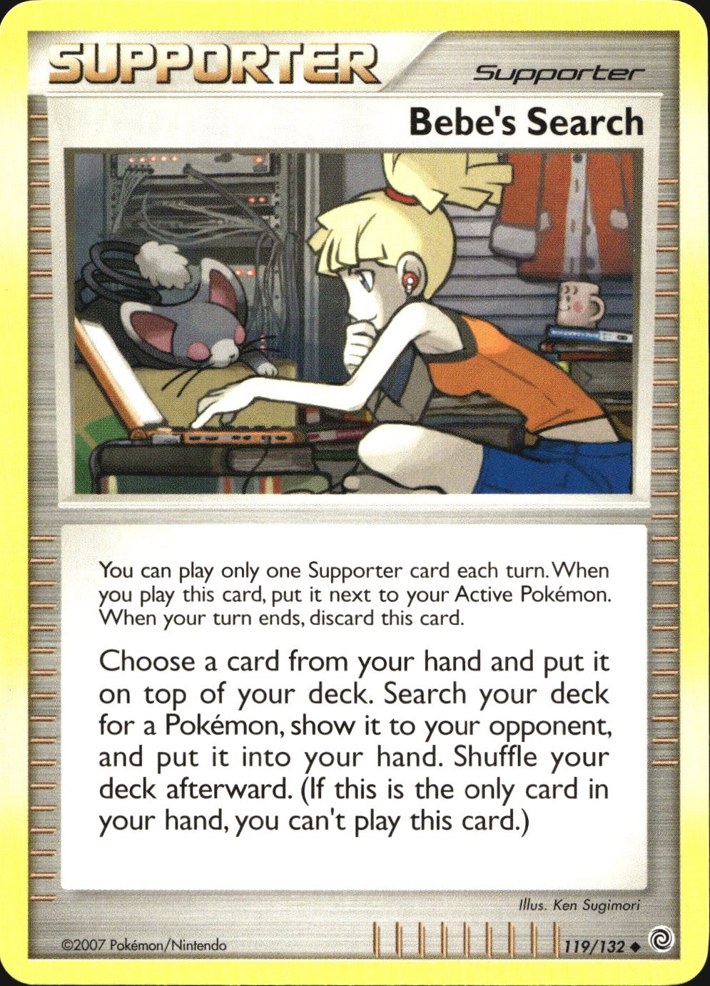 Bebe's Search 119/132 Uncommon Secret Wonders Pokemon Near Mint