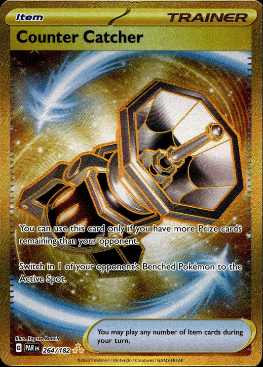 Counter Catcher 264/182 Hyper Rare Paradox Rift Pokemon Near Mint